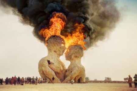 Burning Man Ultramarathon. Polvo, alcohol, sexo, drogas, rock and roll y trailrunning.