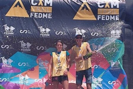 Marta Martínez y Adil Moussaoi, Campeones de la Copa de España de Carreras por Montaña