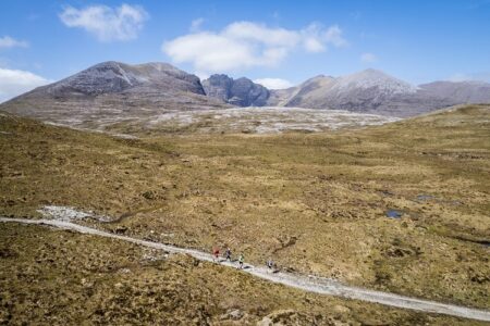 El buen tiempo, invitado inesperado en la Cape Wrath Ultra