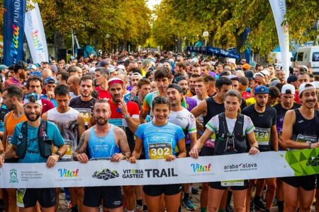 Maider Unanue y Andrés García vencen en la 14ª Vitoria TRAIL