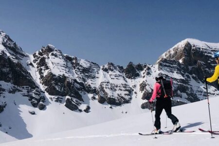 Panticosa acoge el encuentro de esquí de montaña de clubes, organizado por Montañeras Adebán